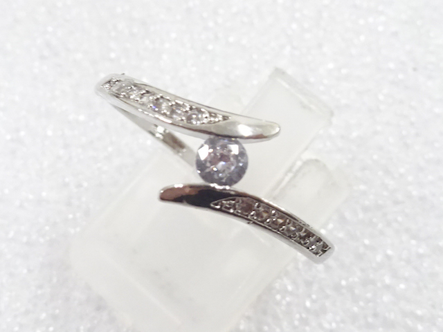 CRYSTAL FASHION RING / JP SIZE 18.5